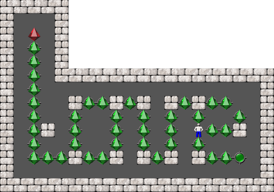 Sokoban Laizhufu and LZY Arranged level 27